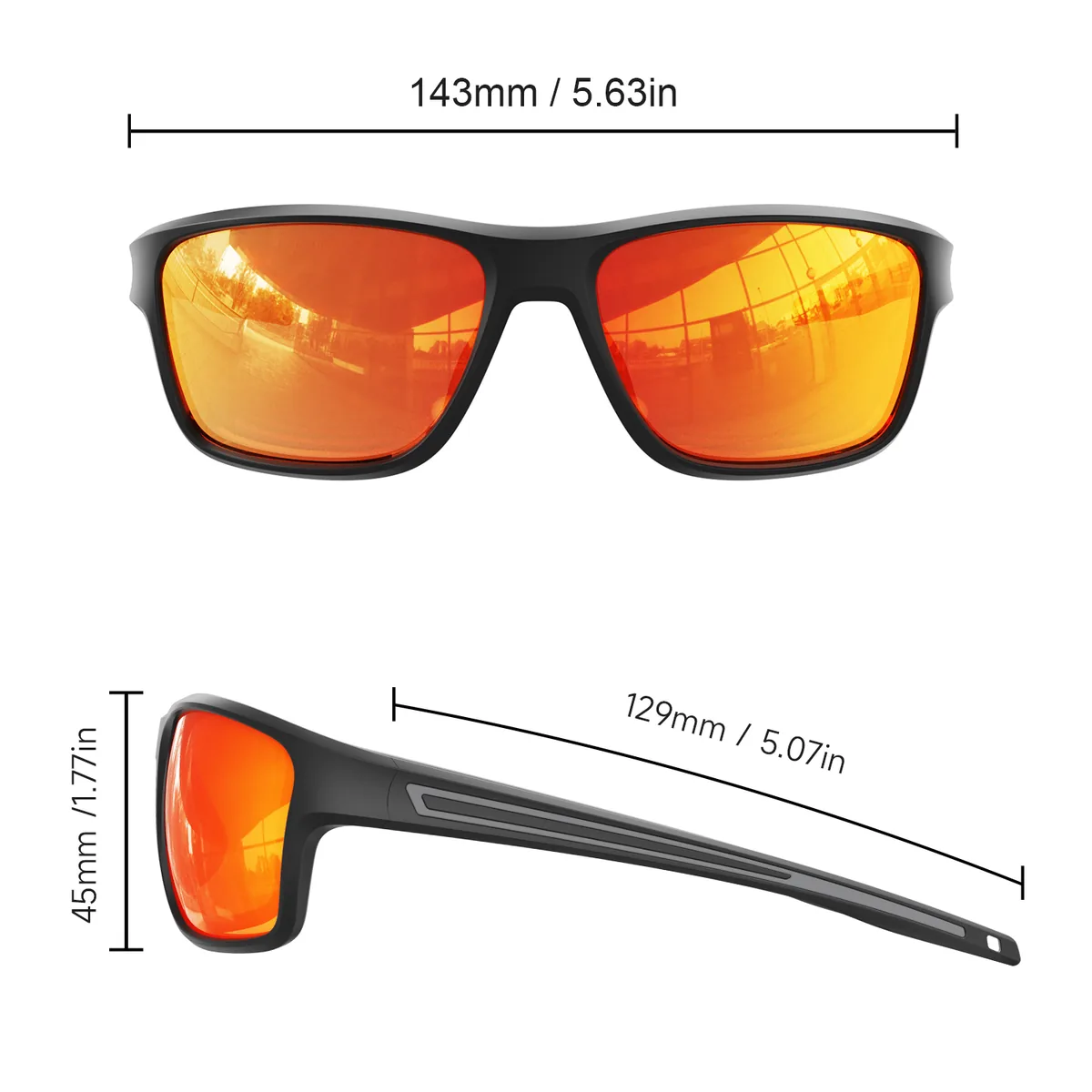 WORLUX KA01-01 frame size guide with measurements (mm)